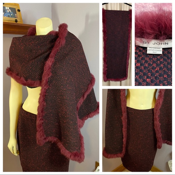 3-PC ST. JOHN COUTURE Skirt Set - Picture 9 of 9